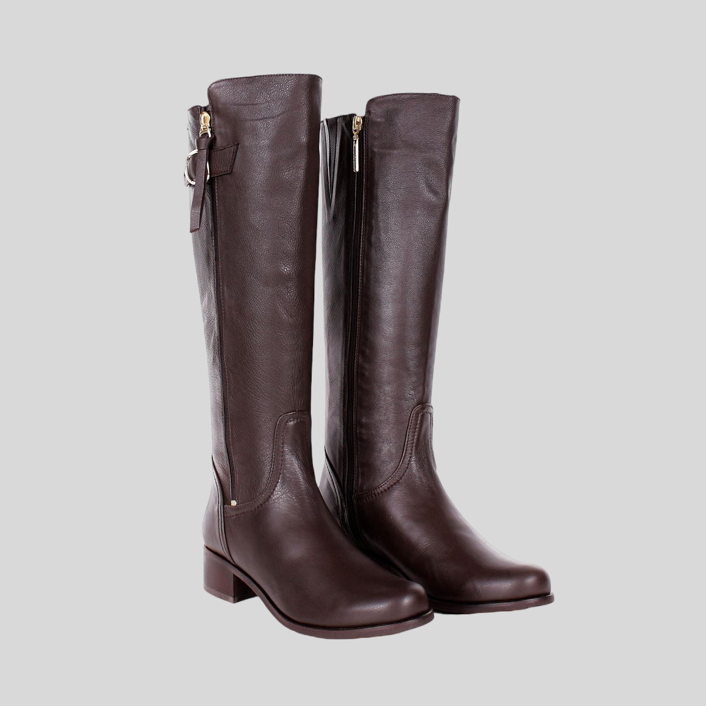 BOTAS PARA MUJER HIEDRA CUERO CAFE
