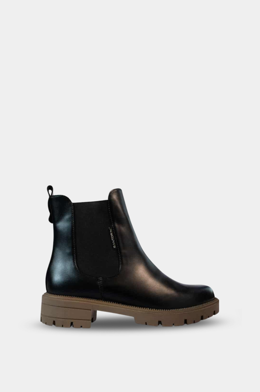BOTINES PARA MUJER SOPHIA NEGRO