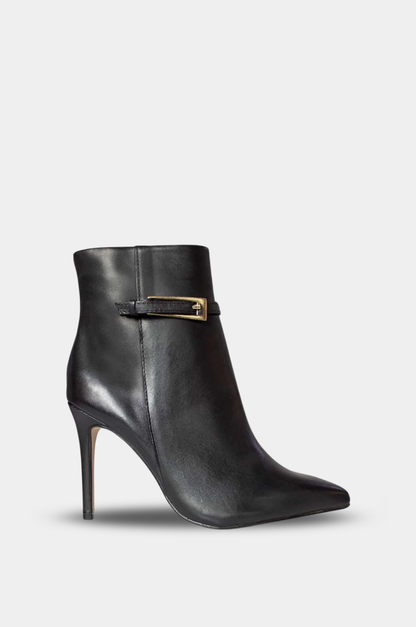 BOTINES PARA MUJER BETINA CUERO NEGRO