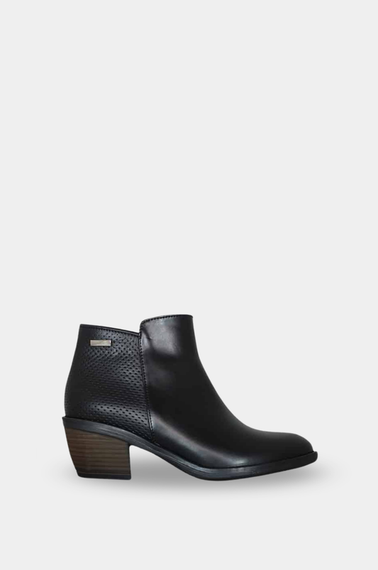 BOTINES PARA MUJER MALE NEGRO