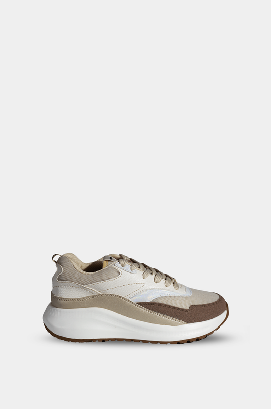 TENIS PARA MUJER SIENA BEIGE