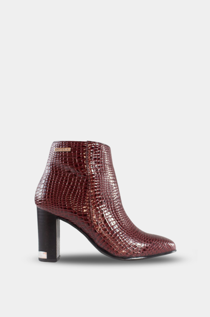 BOTINES PARA MUJER AMBER VINOTINTO