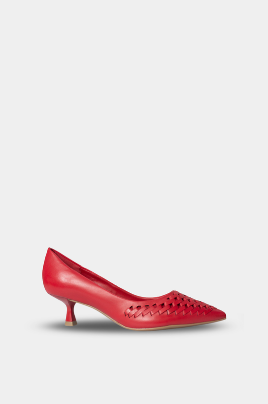 TACONES PARA MUJER CATARINA CUERO VINOTINTO
