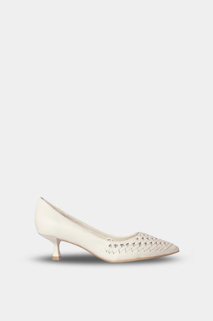 TACONES PARA MUJER CATARINA CUERO BEIGE